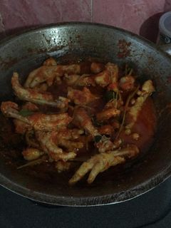 Foto resep Ceker pedas bumbu balado