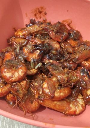 Foto resep Udang saos madu