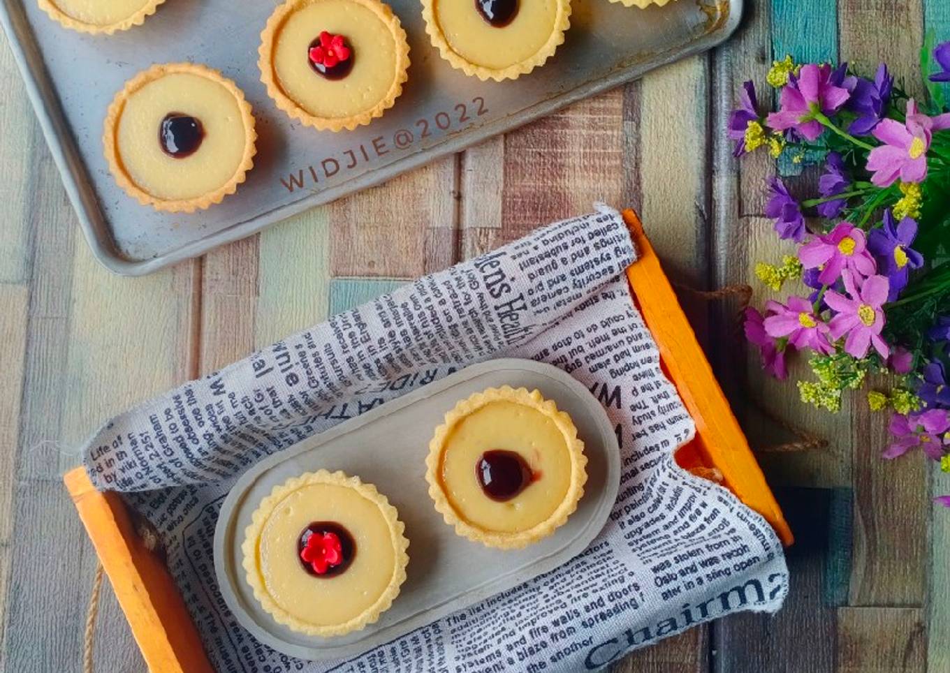 Cheese Tart Blueberry