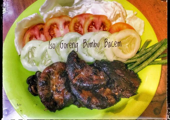 Wajib coba! Resep memasak Iso Goreng Bumbu Bacem yang spesial