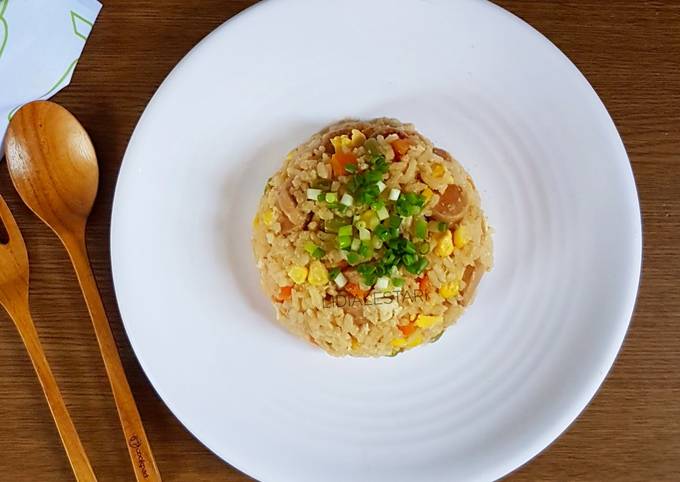 Nasi Telur Rice Cooker