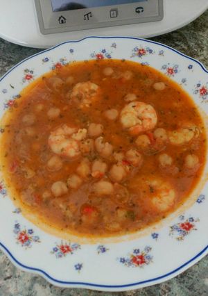 Una foto de Guiso de mar y tierra en Thermomix