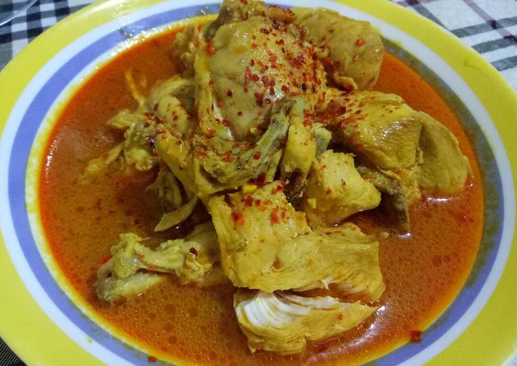 Resep Gulai Ayam Empuk Simple yang sempurna