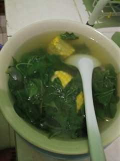 Foto resep Sayur bayam jagung