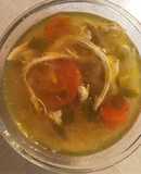Sopita de Repollo y Pollo 🐤🤤