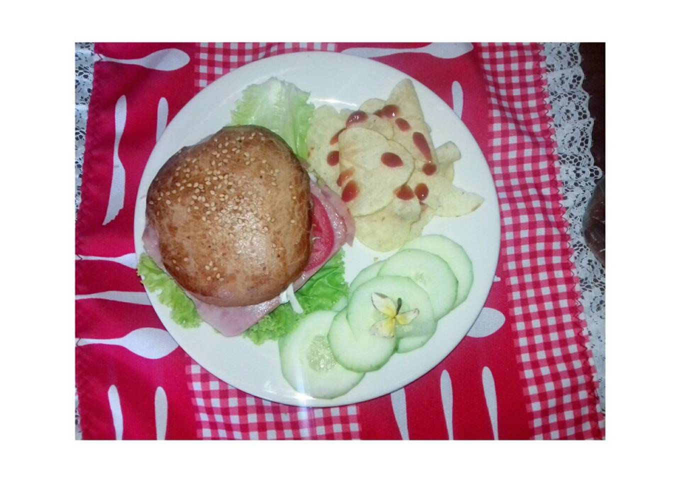 Bollos para hamburguesas