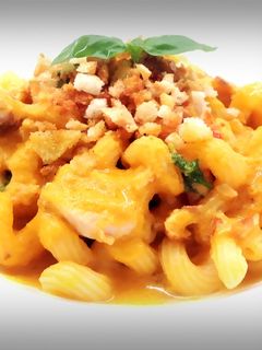 Foto di Riccioli con triglia e pesto alla trapanese