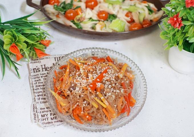 Bagaimana Membuat #165 Japchae Korea Versi Lokal dan Murah, Menggugah Selera