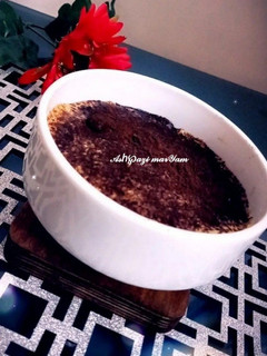 عکسی از دستور تیرامیسو سه دقیقه ای رژیمی🍮