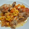 Pollo a la cazadora