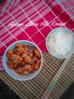 Foto resep Ayam Saos Ala Korea/Asin Manis
