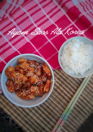 Foto resep Ayam Saos Ala Korea/Asin Manis