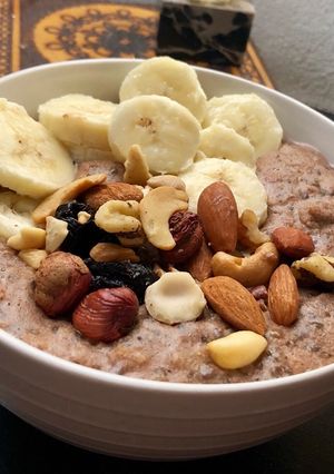 Una foto de Avena protéica