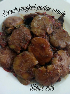 Foto resep Semur jengkol pedas manis