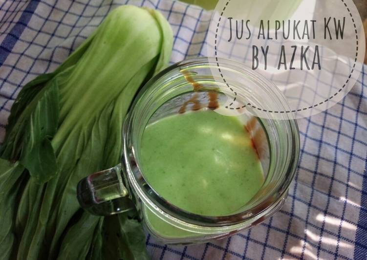 Resep Jus Alpukat KW Anti Gagal