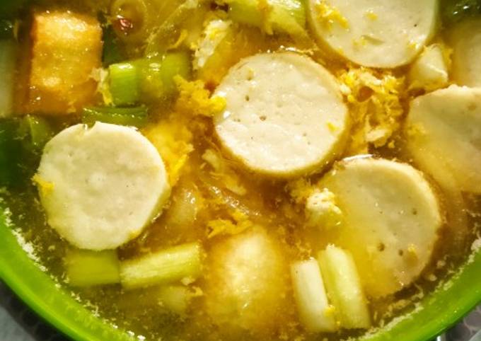 Sup Bakso Seafood Kuah Gurih