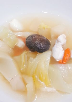 รูปของ น้ำแกงไก่ใส่ผักกาดดอง