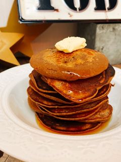 香蕉可可煎餅 的食譜成品照片