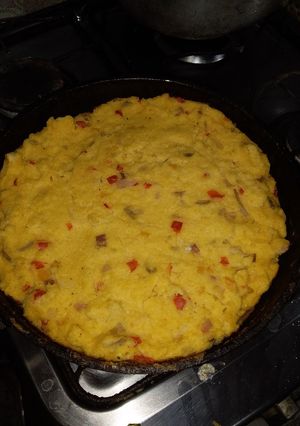 Una foto de Polenta a la plancha