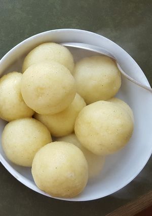A picture of German potato dumpling.