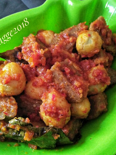 Foto resep Balado Telur Puyuh Bakso #SeninSemangat