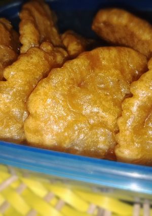 Foto resep Cucur Gula Merah bersarang