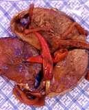 Cá ngừ kho củ cải khô