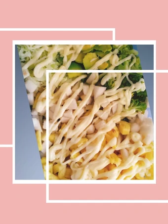 Cara Mudah Menyiapkan Resep  Salad mix yummy simple yang Bisa Manjain Lidah, Sempurna