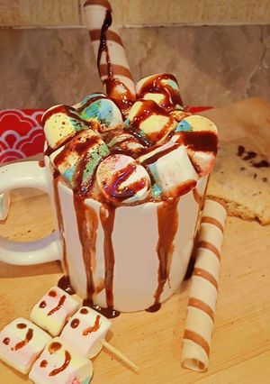 A picture of Hot chocolate drink.