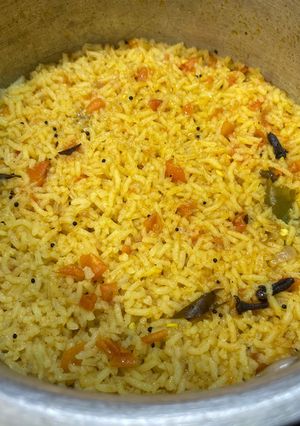 A picture of Tomato Rice.