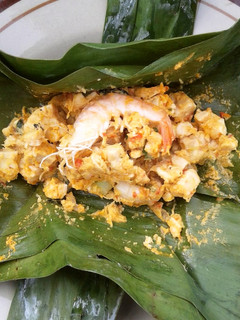 Foto resep Botok udang kemangi tahu tempe