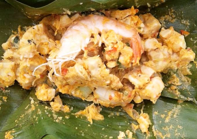 Resep Botok udang kemangi tahu tempe yang Sempurna