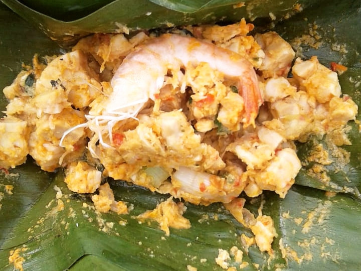 Resep Botok udang kemangi tahu tempe yang Sempurna