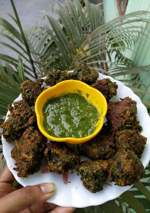 A picture of Palak Pakora.