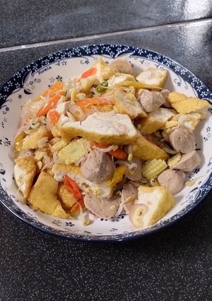 Foto resep Oseng tahu taoge