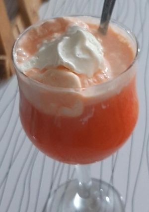عکسی از دستور آب هویج بستنی🍹