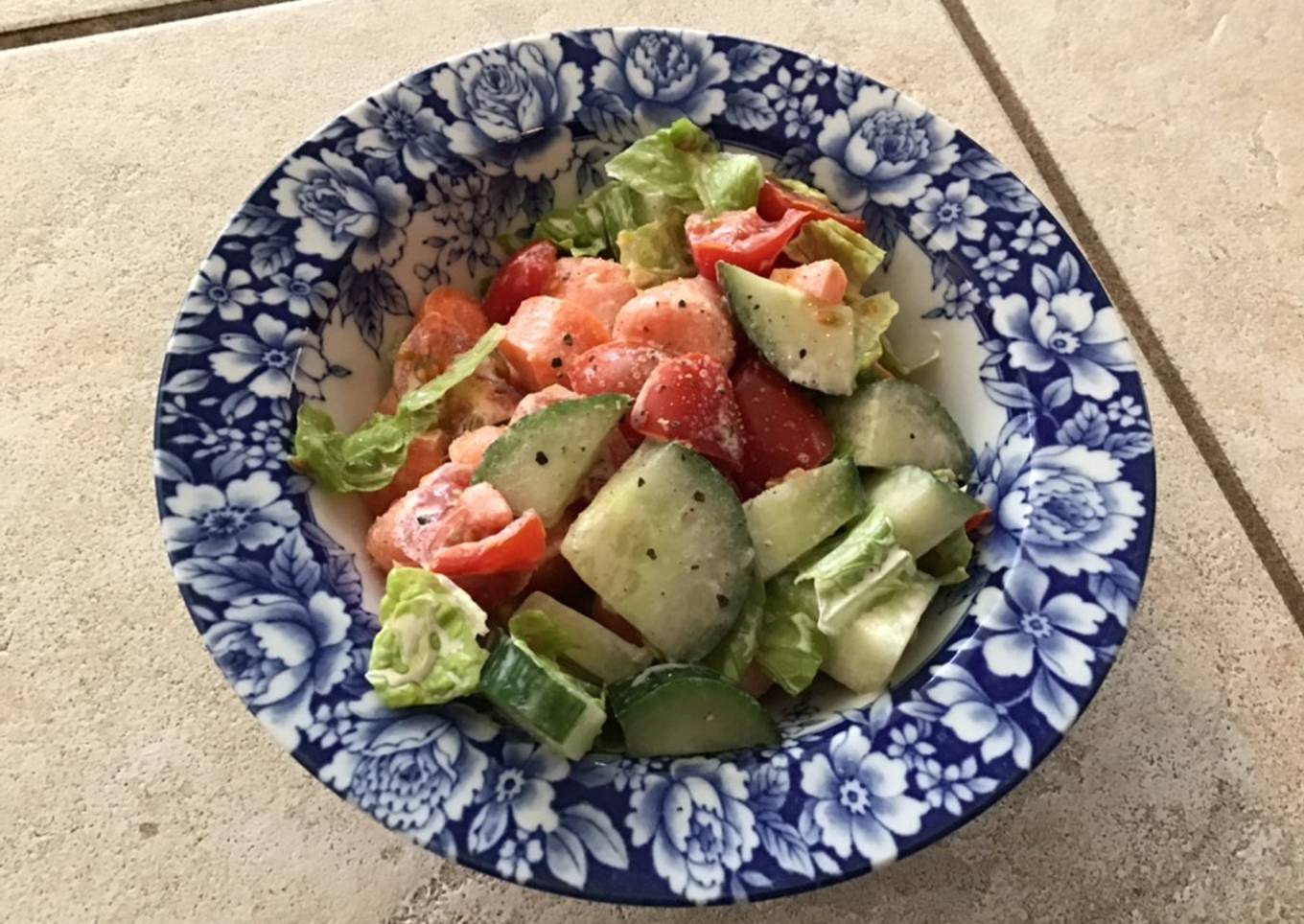 Easy Mayonnaise Salad Lunch