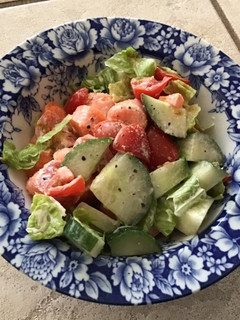 A picture of Easy Mayonnaise Salad Lunch.
