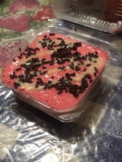 Una foto de Postre de gelatina