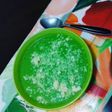 Crema de calabacín y espinaca