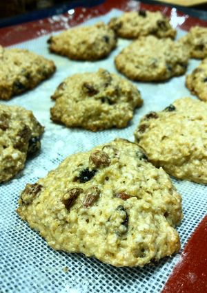 Una foto de Galletas de Avena, Bayas de Goji y pasas