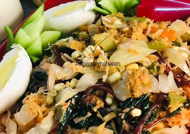Resep Urap sayur | Resep Membuat Urap sayur Yang Enak Dan Mudah