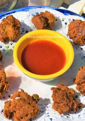 কুমড়ো ফুল পোস্ত বড়া (kumro fool posto bora recipe in Bengali) রেসিপির প্রধান ছবি