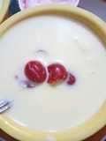 चेरी कस्टर्ड (Cherry custard recipe in hindi)