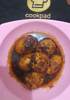 Foto resep Telur kecap pedas
