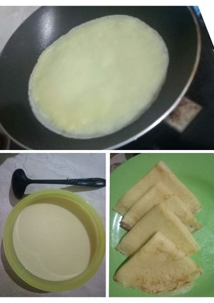 Foto resep Panekuk lipat simple