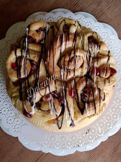 Una foto de Torta 80 golpes