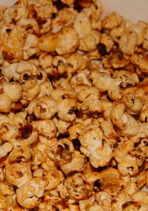 A picture of Pizza-Popcorn.