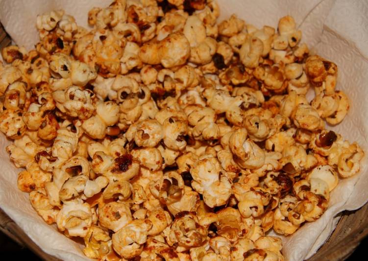 Recipe of Super Quick Homemade Pizza-Popcorn