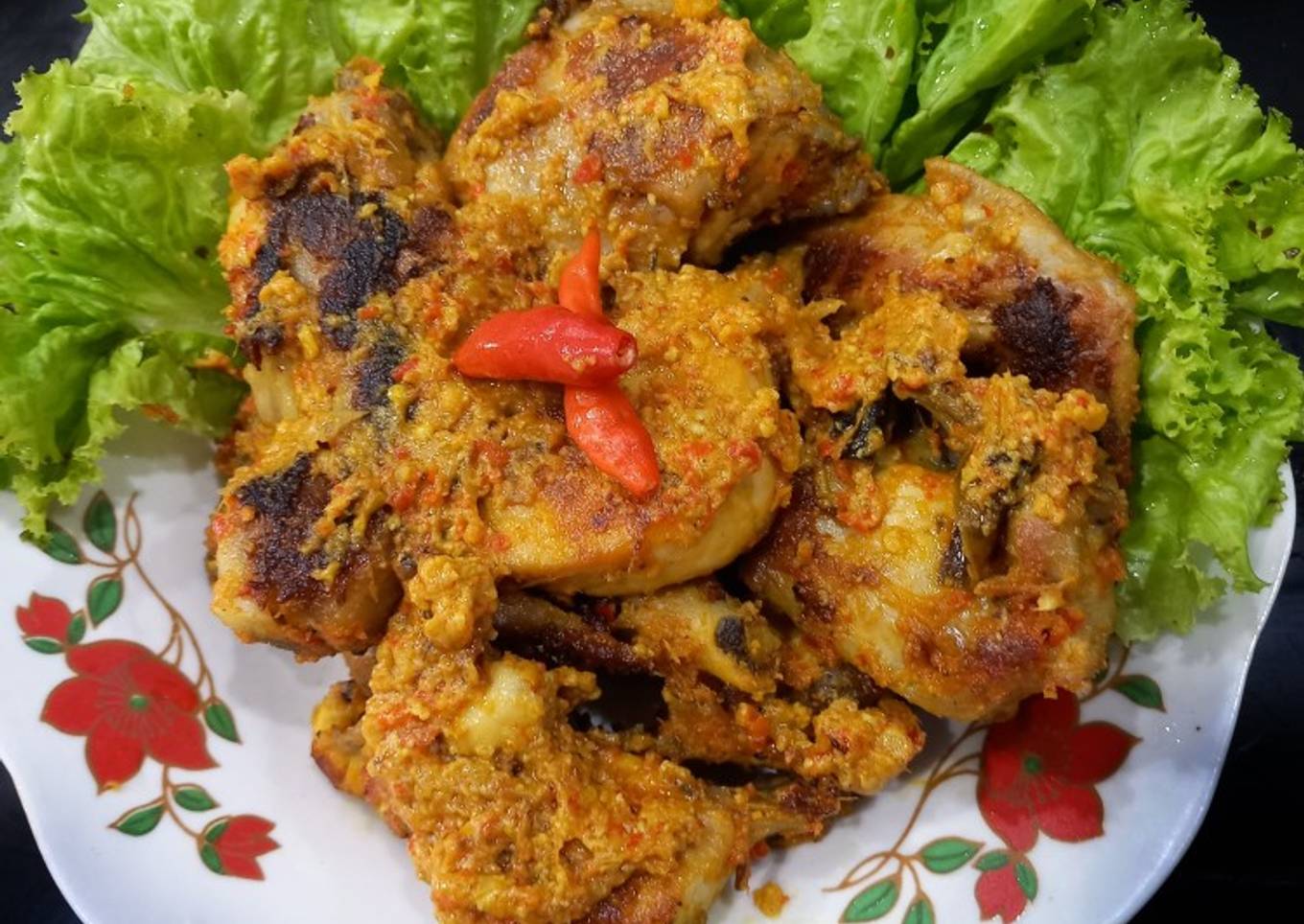 Ayam bakar khas Padang